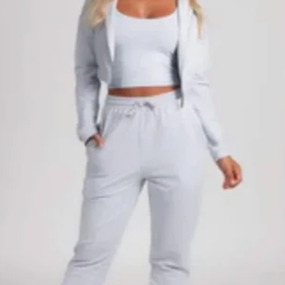 Meshki Baby Blue Two-Piece Set